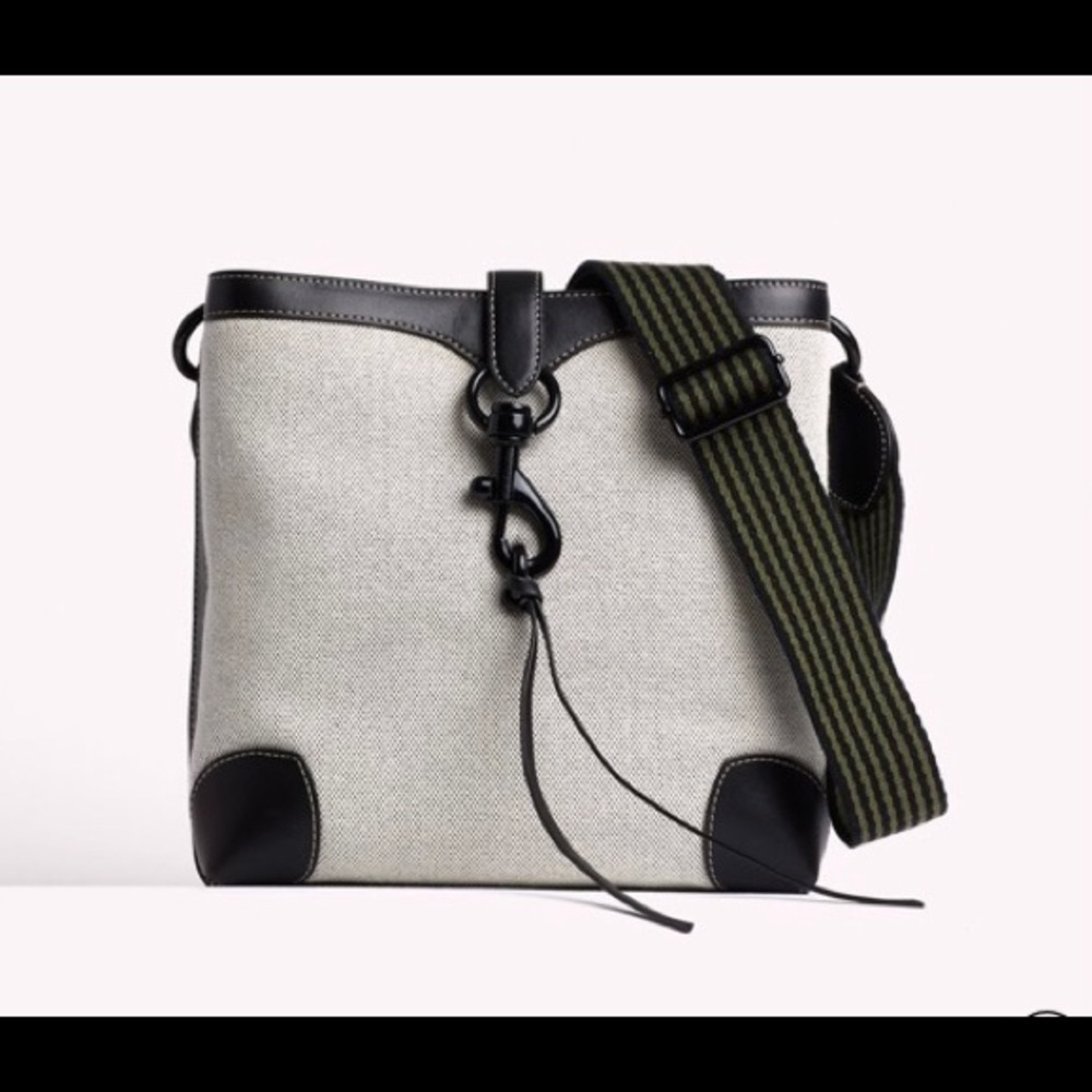 Rebecca Minkoff Megan SM feedbag w/ webbing strap